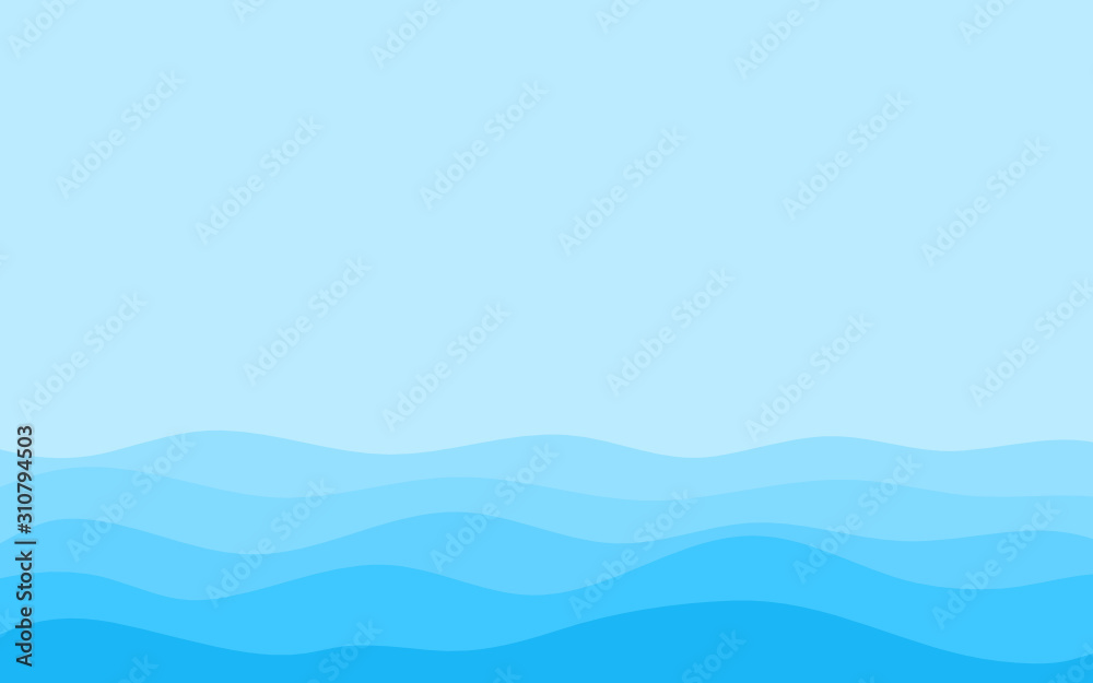 Abstract Sea waves background. vector illustration Abstract Sea waves background. vector illustration