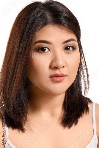 Portrait of young Asian wom...