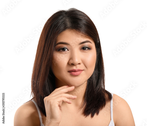 Portrait of young Asian wom...
