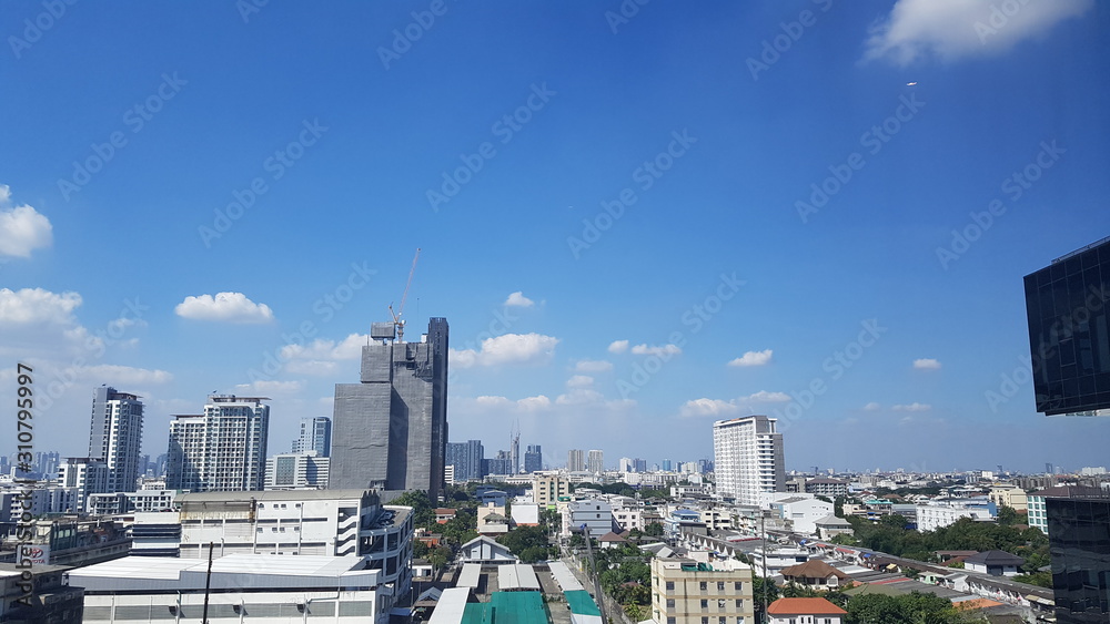 Fototapeta premium view of city