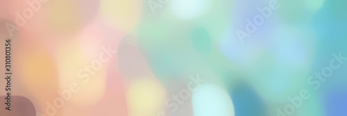 soft unfocused horizontal background with pastel gray, baby pink and medium aqua marine colors space for text or image photo