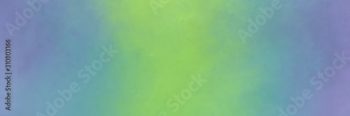 old color brushed vintage texture with cadet blue, pastel green and dark sea green colors. distressed old textured background with space for text or image. can be used as header or banner