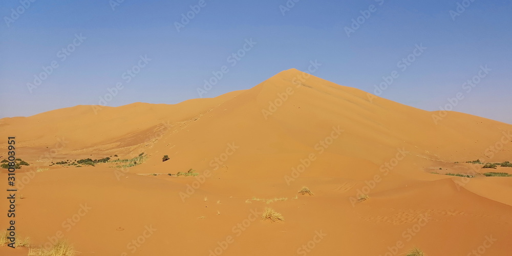 Merzouga Erg Chebbi dunes, Morocco Merzouga Erg Chebbi dunes, Morocco
