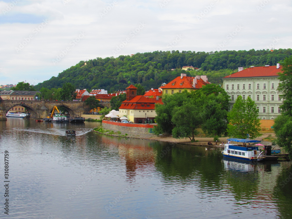 Prague Vltava River