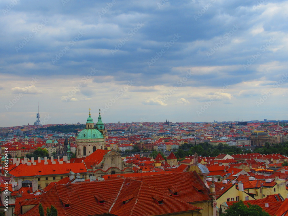Fototapeta premium プラハの街並み