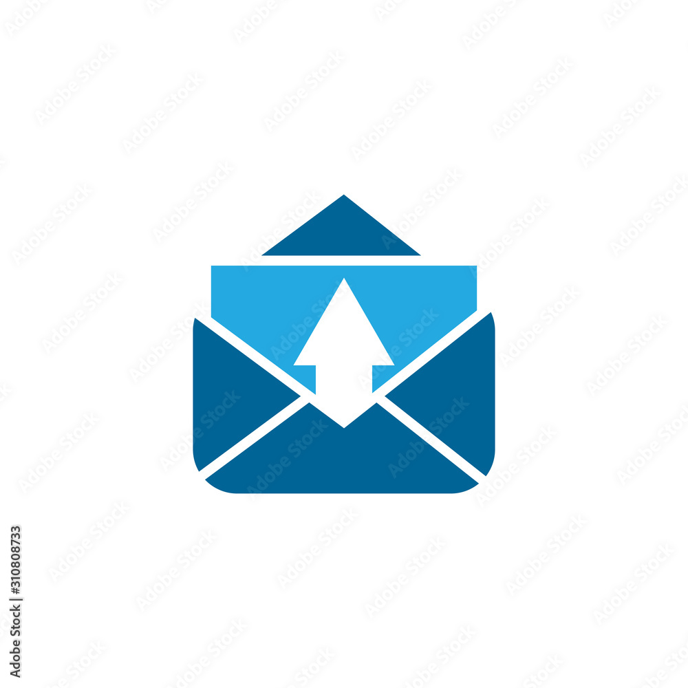Envelope Email Icon Logo Template Illustration Design Envelope Email Icon Logo Template Illustration Design