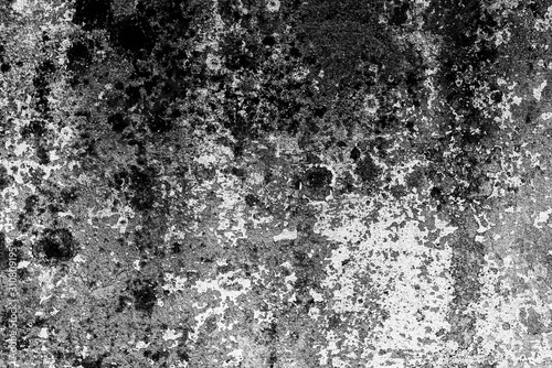 Wallpaper Mural Texture of a concrete wall with cracks and scratches which can be used as a background Torontodigital.ca