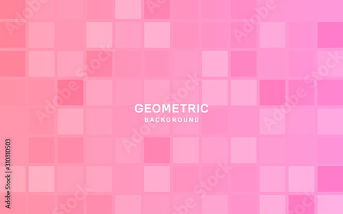 geometric pattern background with line texture for business brochure cover design. Gradient Pink, orange, purple, blue and green vector banner poster template