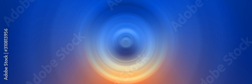 Fotografía Abstract background Divergent circles from center