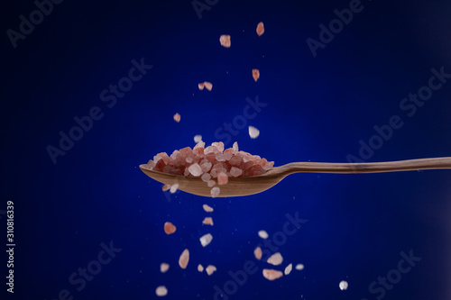 pink salt  photo
