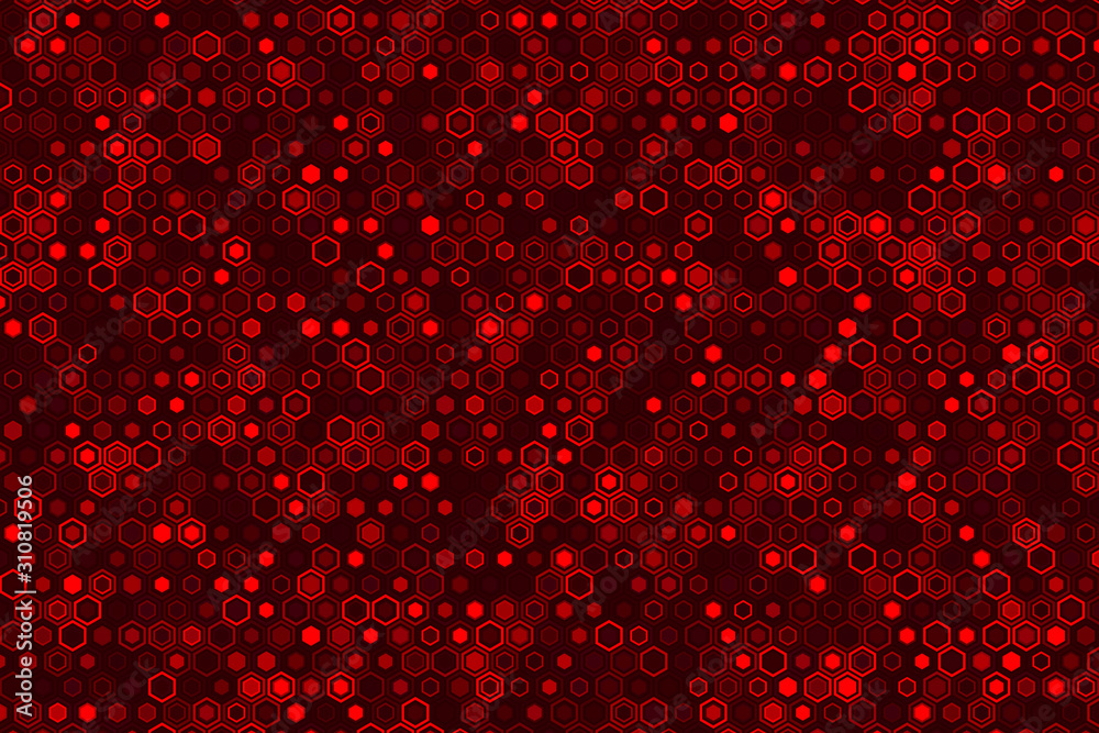 Vector abstract geometric background consisting of hexagonal figures.Technology illustration concept. Vector abstract geometric background consisting of hexagonal figures.Technology illustration concept.