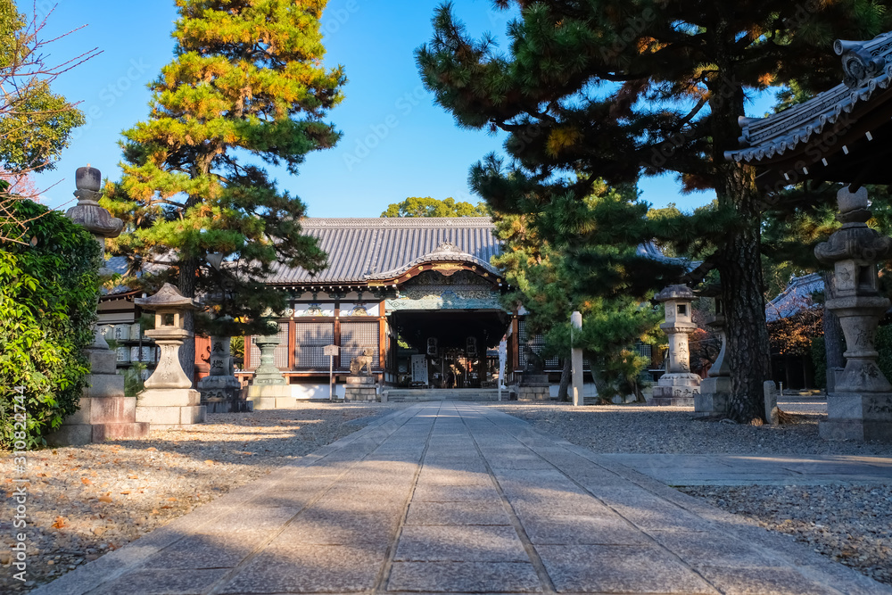 京都 御香宮神社 拝殿 京都 御香宮神社 拝殿