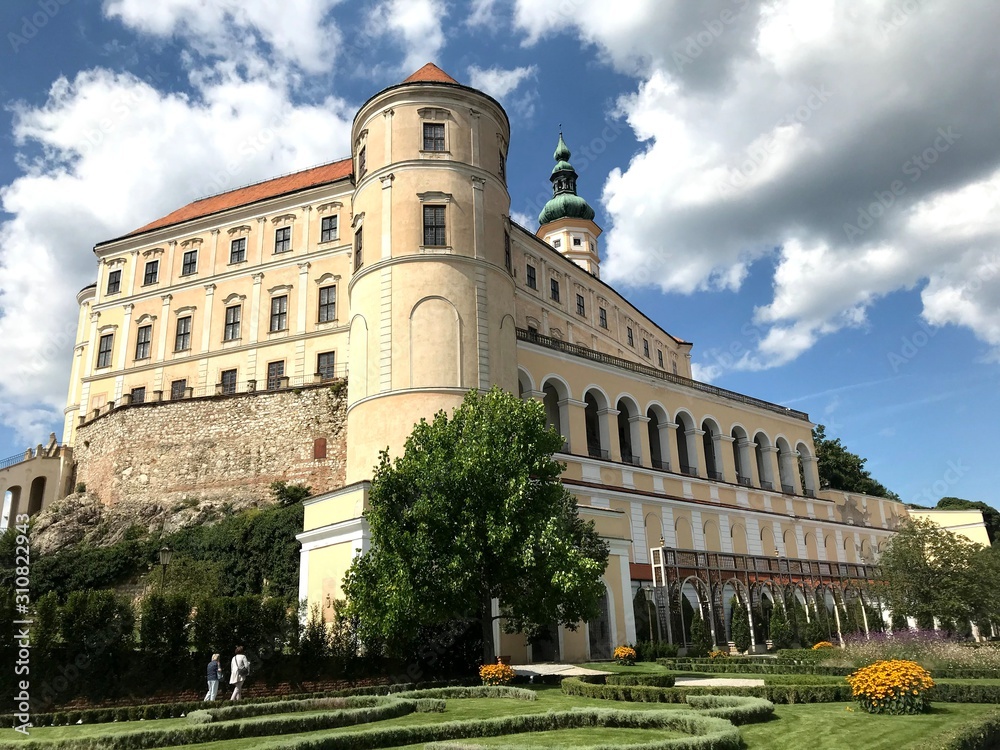 Castle in Mikulov, Czech Republic, Europe