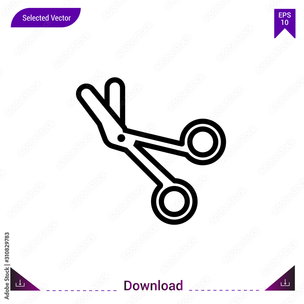 scissors icon vector . Best modern, simple, isolated, application ,medical icons, logo, flat icon for website design or mobile applications, UI / UX design vector format scissors icon vector . Best modern, simple, isolated, application ,medical icons, logo, flat icon for website design or mobile applications, UI / UX design vector format