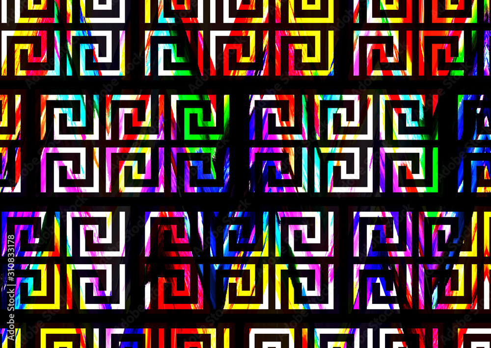 abstract ethnic geometric pattern design abstract ethnic geometric pattern design