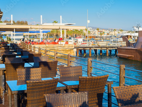 Sea restaurant Paphos port ...