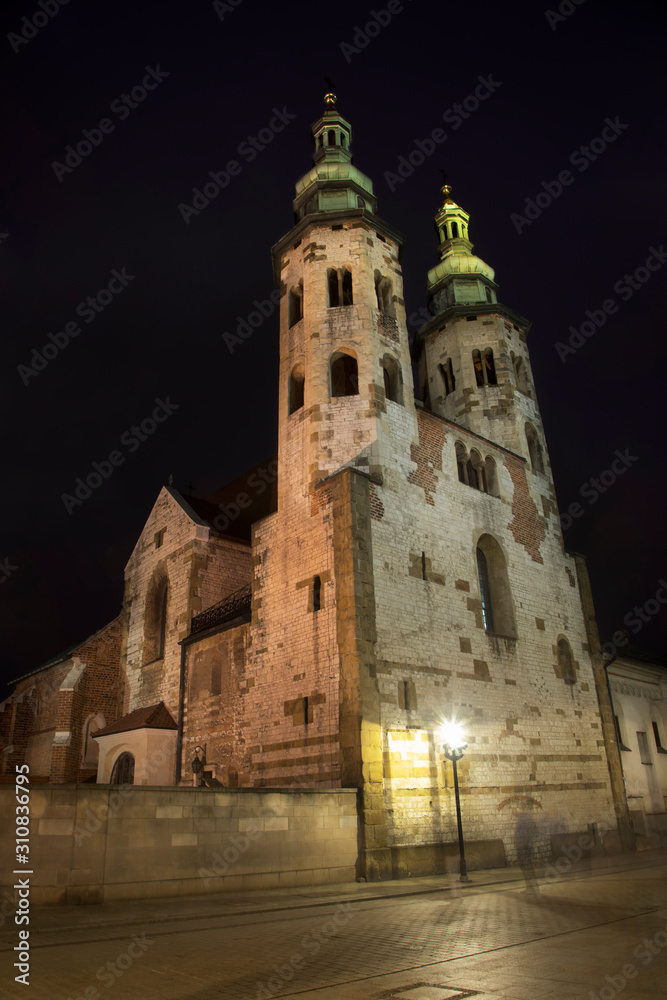 Church of St. Andrew in Krakow. Poland