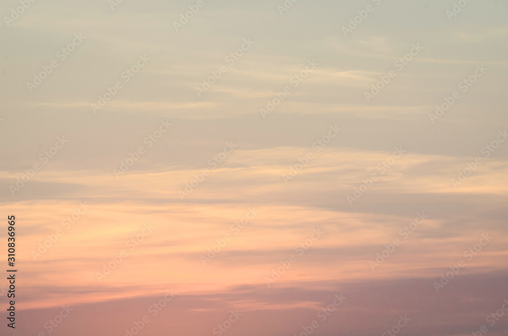 Fototapeta premium beautiful sky sunset,sky background