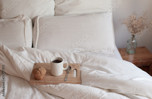 Breakfast in bed photo