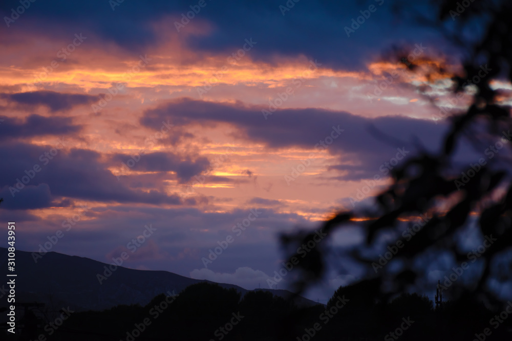 Sunset Provence