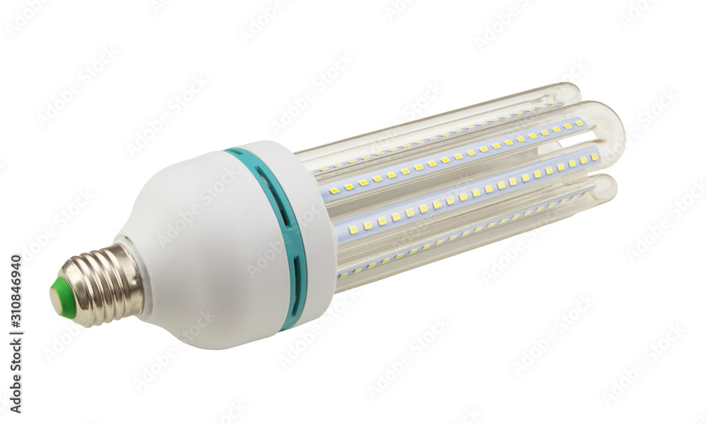 Led light bulb isolated on white background Led light bulb isolated on white background