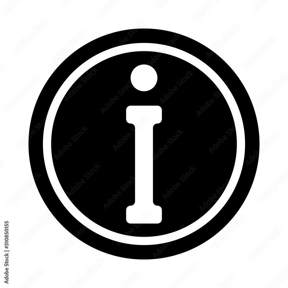 icon logo letter i symbol sign information, vector letter i in a black circle, sign information data icon logo letter i symbol sign information, vector letter i in a black circle, sign information data