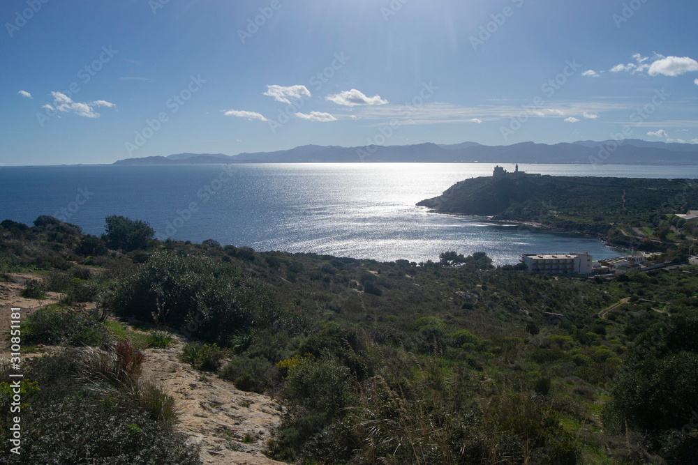 Panorama dal Capo Sant'Elia