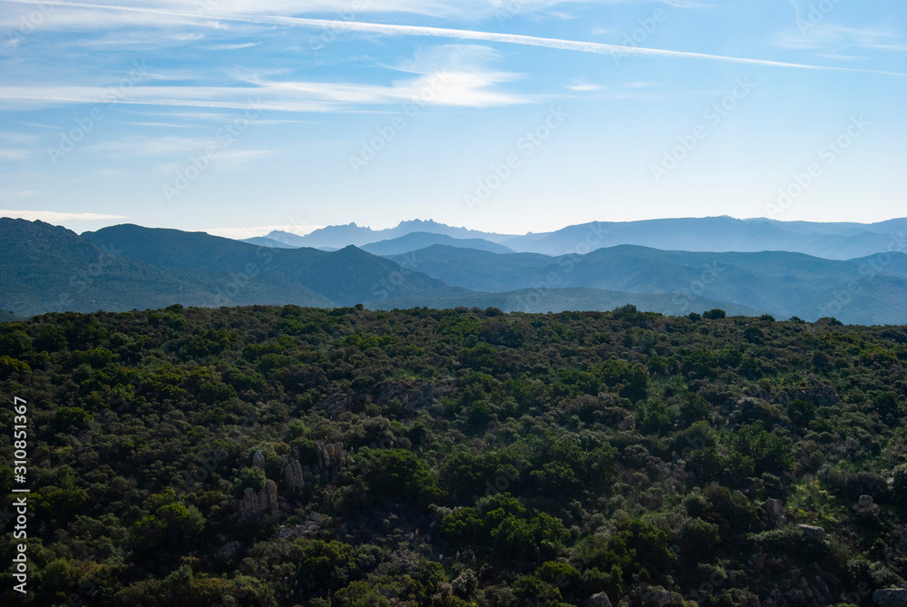 Panorama da Monte Taulaxi