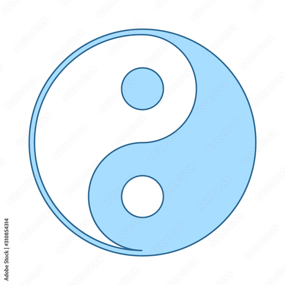 Yin And Yang Icon Yin And Yang Icon
