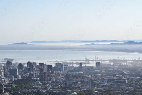 Table Mountain view Cape Town South Africa