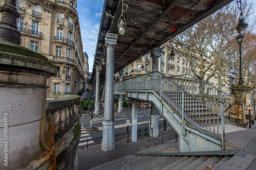 le pont de Birakheim et la tour eiffel photo