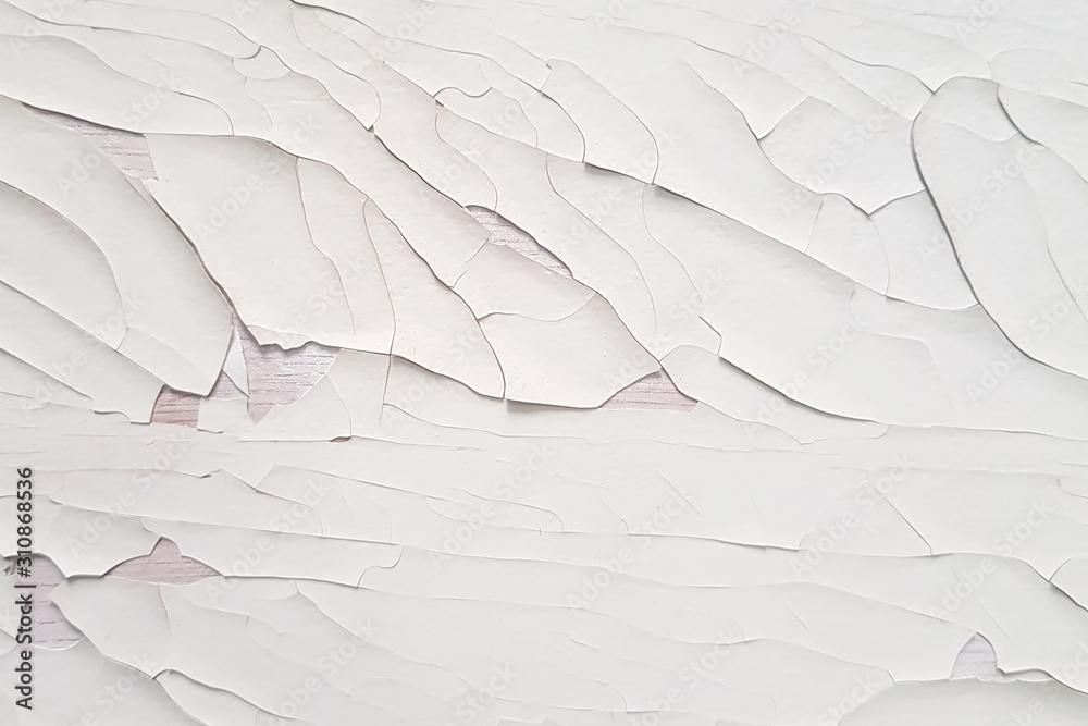Obraz premium door wood chipped paint or broken wood door