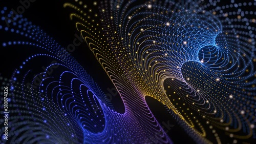 Colourful synergies of space.