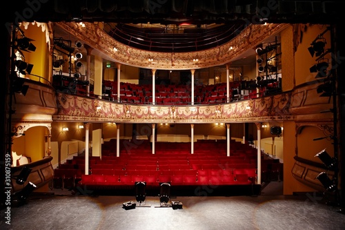 Konstfotografi Empty Theatre