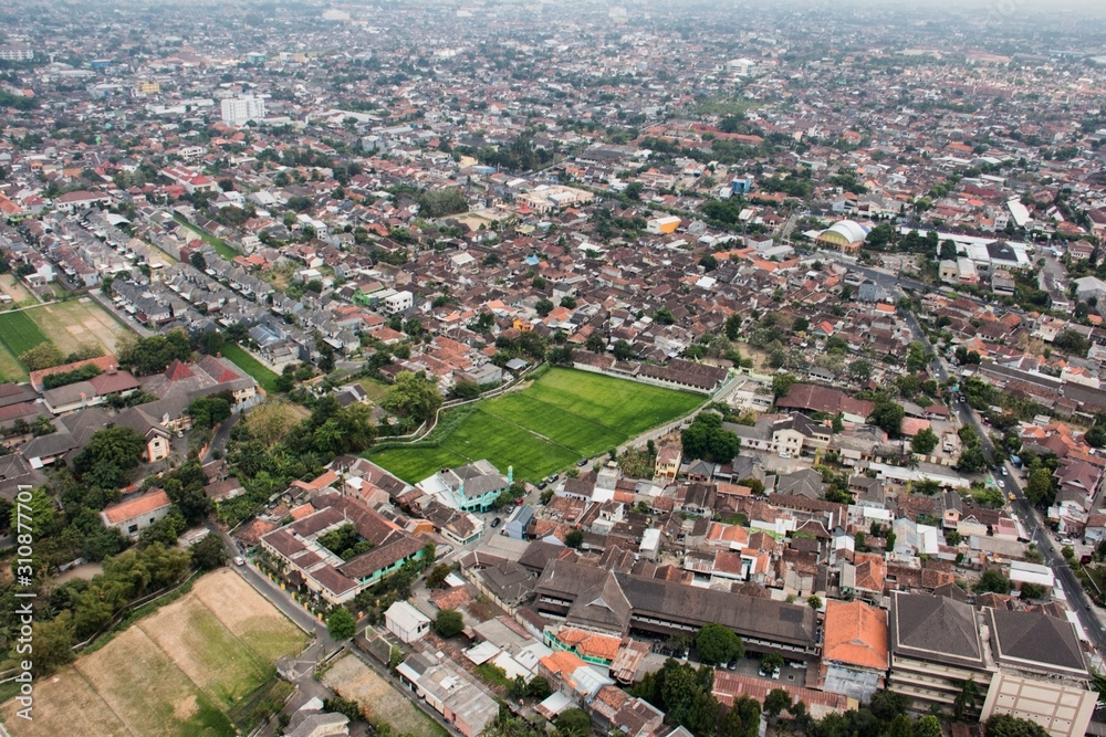 Spacious City Views, aerial photography