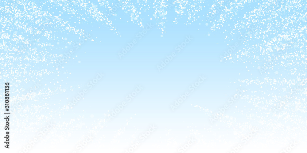 Magic stars Christmas background. Subtle flying sn Magic stars Christmas background. Subtle flying sn