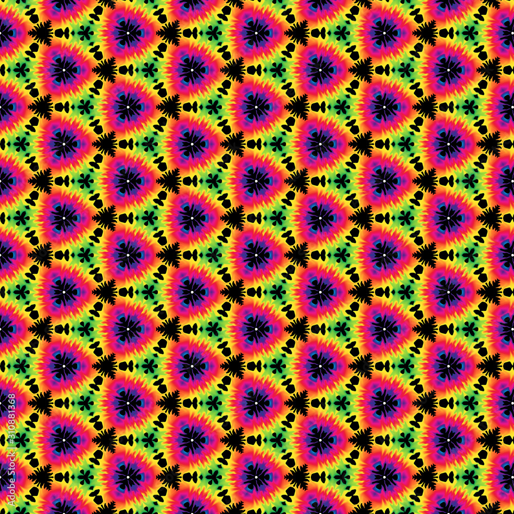An abstract psychedelic background image. An abstract psychedelic background image.