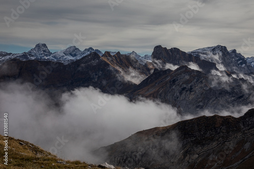 Die Allgäuer Alpen - Das Nebelhorn im Herbst © EinBlick