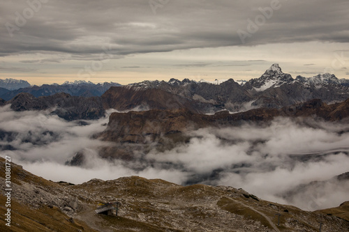 Die Allgäuer Alpen - Das Nebelhorn im Herbst