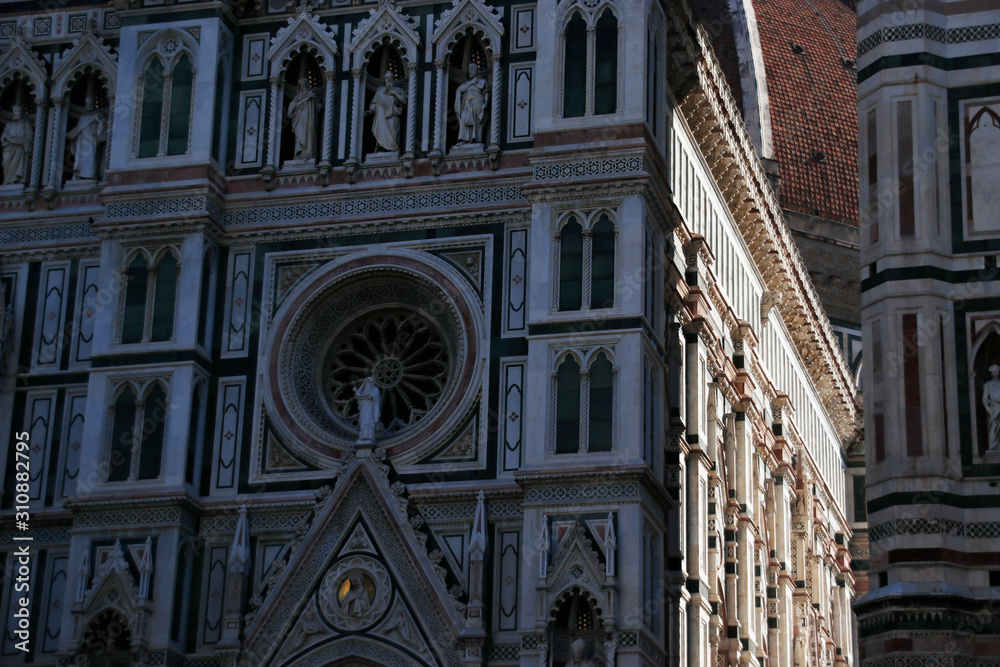 Architecture in the old town of Florence