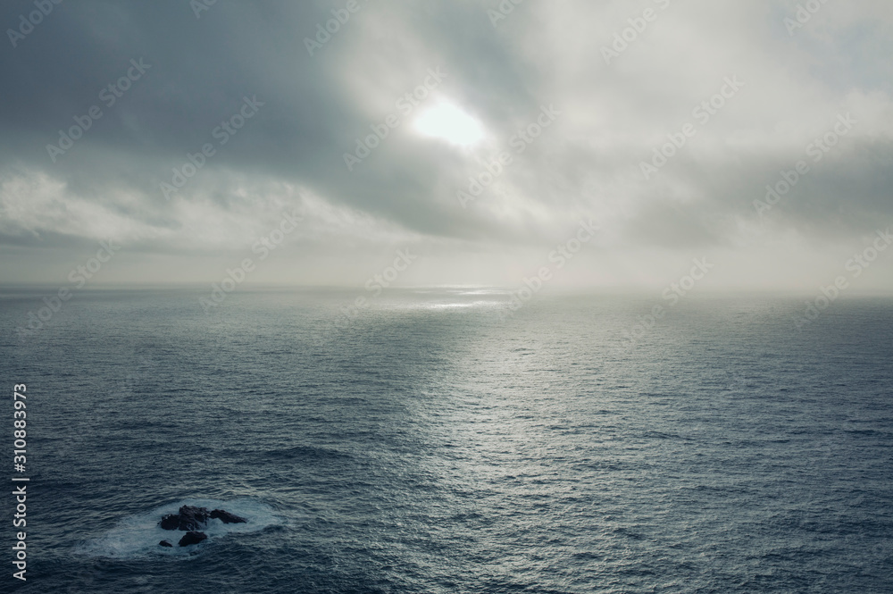 Fototapeta premium storm over the sea