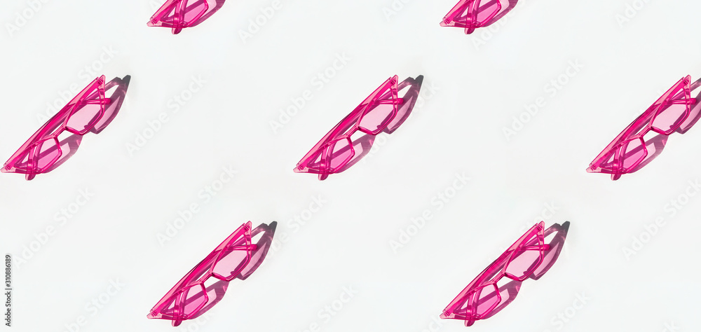 Creative pattern with sunglasses. Creative pattern with sunglasses.