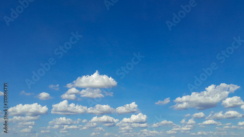blue sky with clouds © BJ.Photo