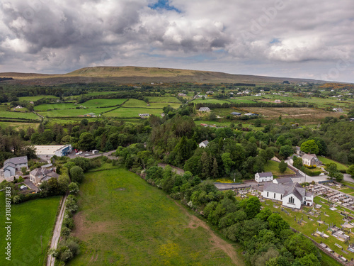 Die Westküste von Irland - Luftaufnahme