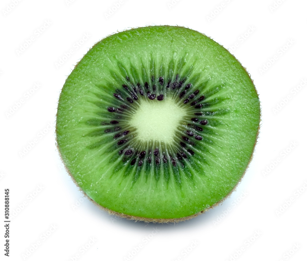 Fresh kiwi fruit on white background. Fresh kiwi fruit on white background.