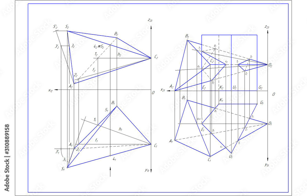 Descriptive geometry