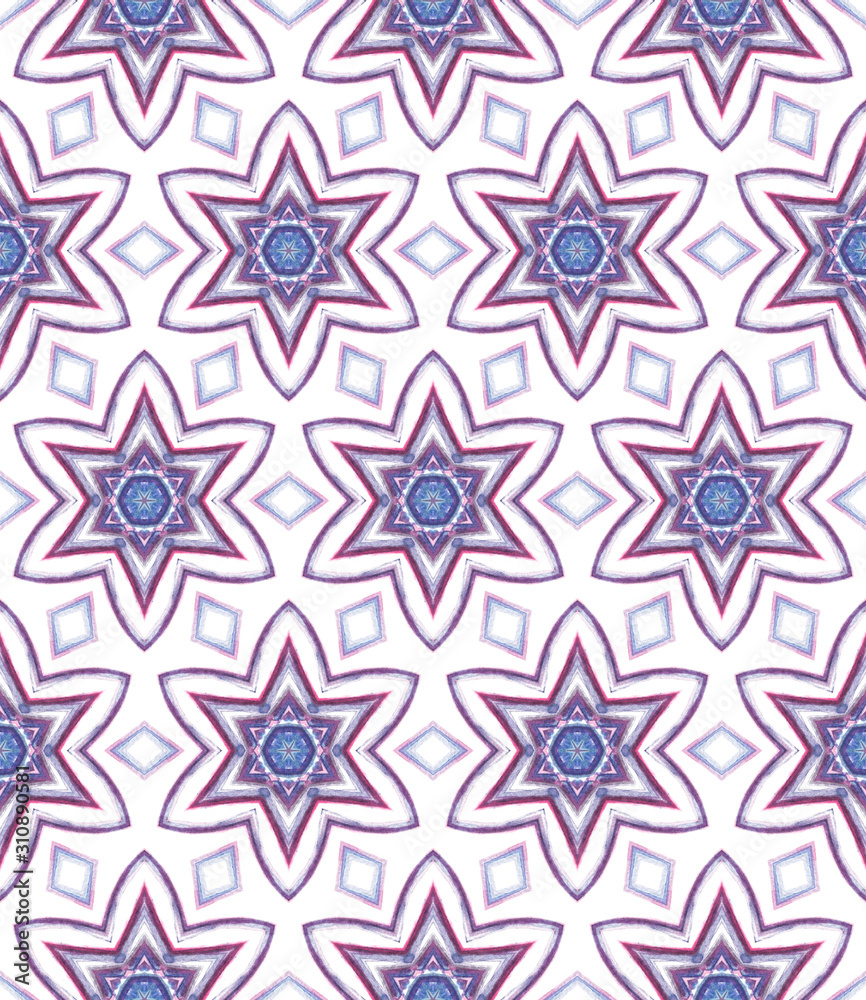 Ethnic Surface. Hand Drawn Painted. Ethnic Surface. Hand Drawn Painted.