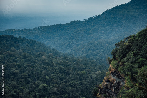 beautiful landscape in Champasak Province, Laos