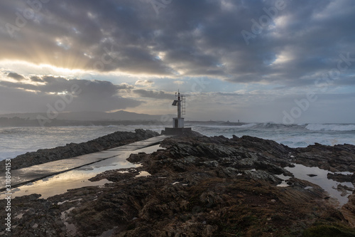 Fotografie Sea enraged on the coast of Cantabrico!
