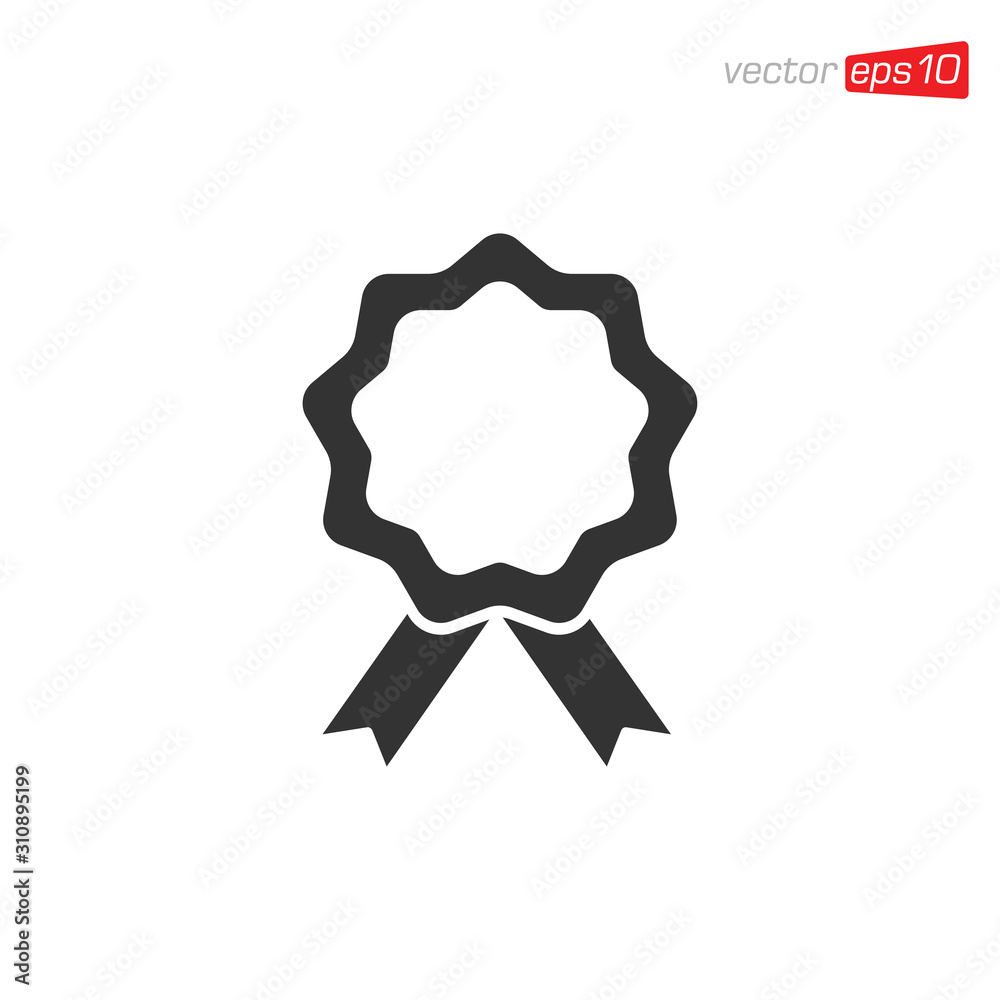 Rosette Medals Icon Design Vector Rosette Medals Icon Design Vector